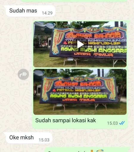Pengiriman Papan Bunga Tpu Karet Bivak